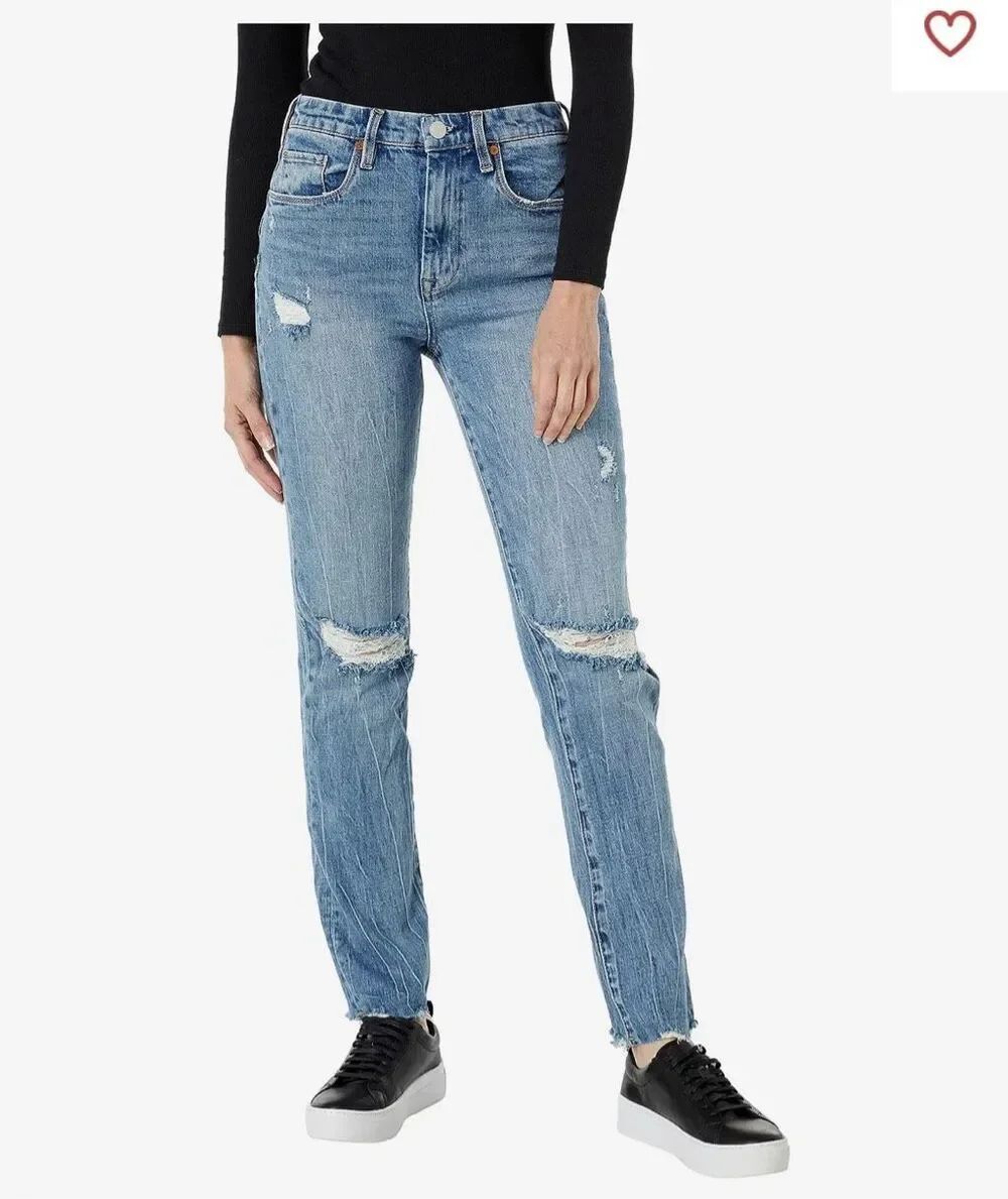 NWT Blank NYC slim straight denim size 25 m11